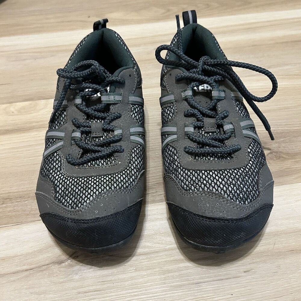 Xero TerraFlex Shoes Womens 8.5 Green Gray Barefoot Minimalist Trail Hiking